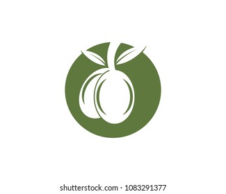 Olive oil logo design template