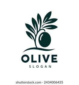 Olive Oil Logo Design Template, Premium Olive Oil product icon