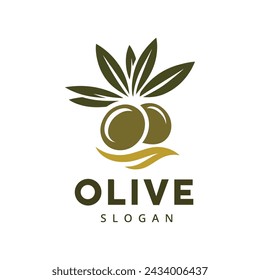 Olive Oil Logo Design Template, Premium Olive Oil product icon