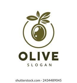 Olive Oil Logo Design Template, Premium Olive Oil product icon