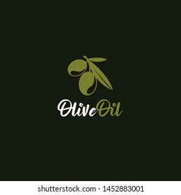 Olive Oil Logo Template Design Vector, Emblem, Design Concept, Creative Symbol, Icon