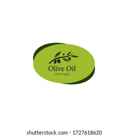 Olive oil logo template vector icon design