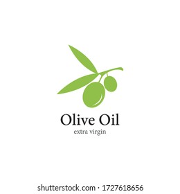 Olive Oil Logo Template Vector Icon Design