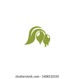 Olive oil logo vector template design