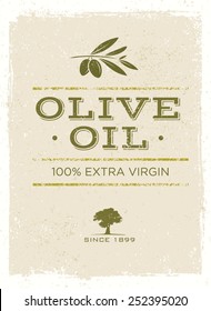 Olive Oil Organic Vector Creative Design Element and Branch   Tree  