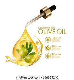 Olive oil organics natural skin care cosmetic 