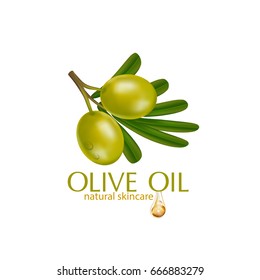 Olive oil organics natural skin care cosmetic 