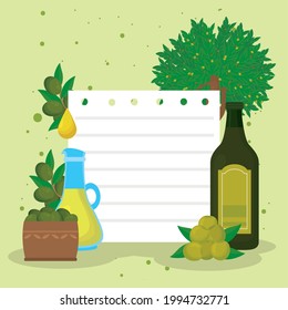 olive oil recipe and ingredients