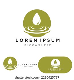Olive oil tree vector illustration design template