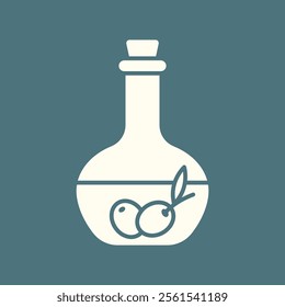 Olive oil trendy artwork beautiful abstract vector illustration colorful useable design.eps