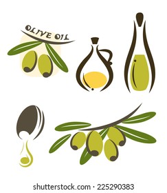 olive oil vector
