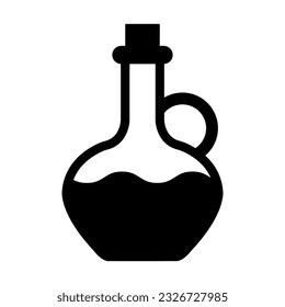 Olive Oil Vector Glyph Icon For Personal And Commercial Use.
