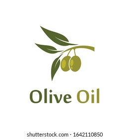 Olive oil vector icon illustration design