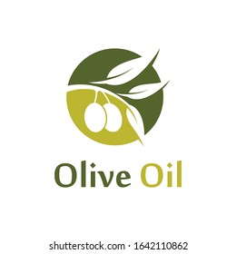 Olive oil vector icon illustration design