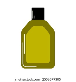 Olive Oil Vector Illustration. Good for designs with a Grocery theme.