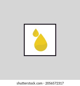 Olive oil vector illustration template logo