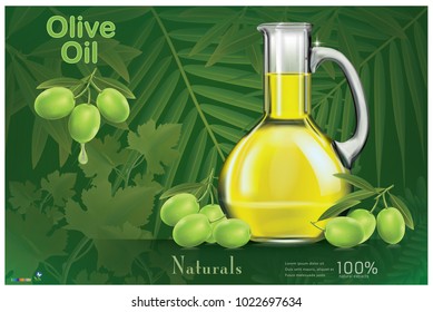 Olive oil.illustration vector