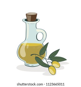 olive oil/vector illustration