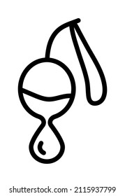 Icono de línea plana de productos de oliva. Fetos de árboles frescos y aceite de oliva en botellas y jarras. Símbolo de esquema para concepto móvil y diseño web, tienda.