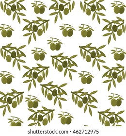 olive seeds plant icon vector illustration design