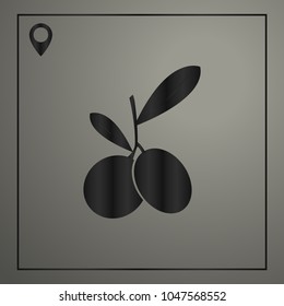 olive sign icon