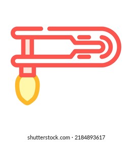 vector de icono de color de relleno de oliva. signo de relleno de oliva. ilustración de símbolo aislado