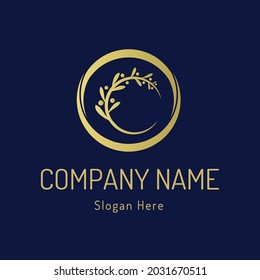 Olive tree circle for logo company