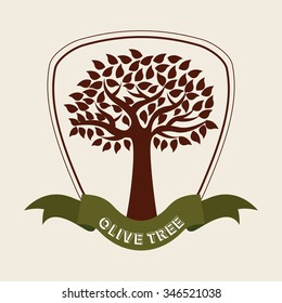 olive tree design, vector illustration eps10 graphic 