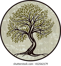 Olive tree icon
