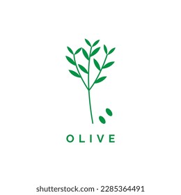 Olive tree logo,Olive oil label icon. Symbol of Life