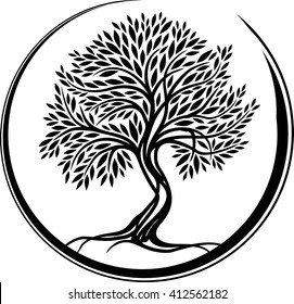 Olive tree symbol