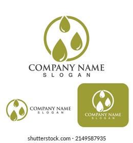 Olive tree vector illustration design template