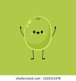 Olive vector. Olive character design. wallpaper.