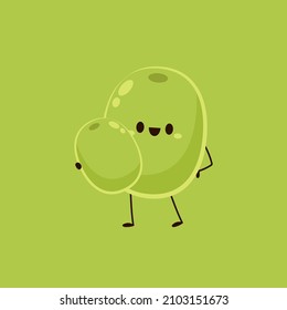 Olive vector. Olive character design. wallpaper.