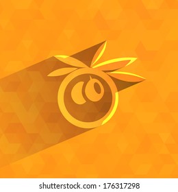 Olive. Vector format