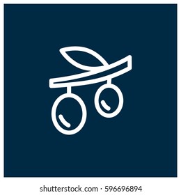 Olive vector icon
