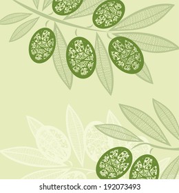 Olive vector illustration