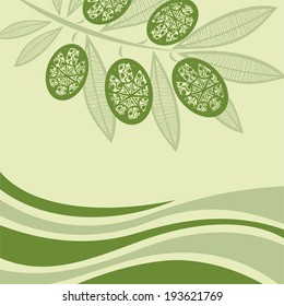 Olive vector illustration