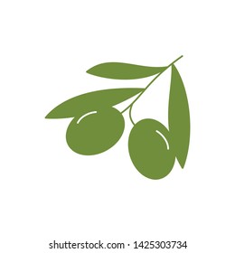 olive vector logo design - icon vector