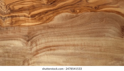 Fondo de textura de madera de olivo. Textura de madera de olivo natural. Fondo De Patrón De Grano De Madera De Olivo. Vector