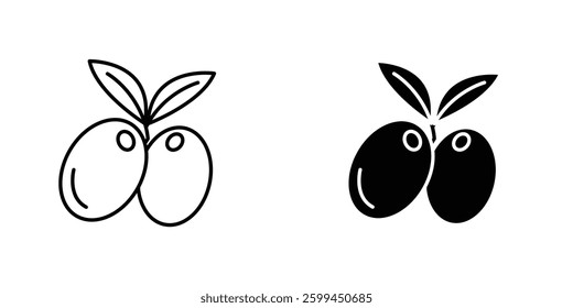 Oliveicons for ui. vector illustration