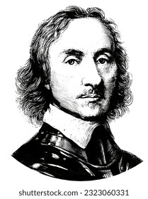 Oliver Cromwell (25 April 1599 – 3 September 1658)