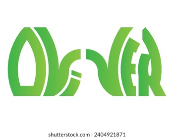 Oliver Text Rendering Typography Graffiti Logo Symbol, suitable for use on clothing t shirt, jewelry necklaces, birthday souvenirs, engagements, weddings