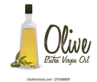 Olives design over white background, vector illustration