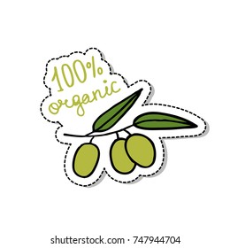 olives doodle icon