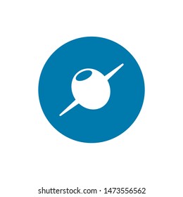 Olives icon on white background. Simple vector illustration.