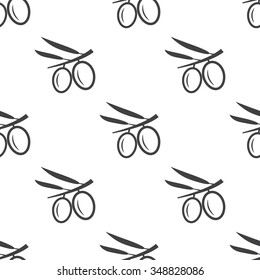 olives icon on white background for web