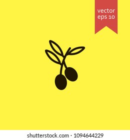olives. olives icon. sign design. Vector EPS 10.