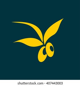 Olives icon vector