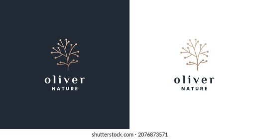 olivia logo design natural branding inspiration